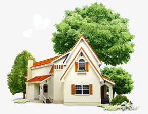 欧式房子素材图片免费下载 千库网高清装饰图案PSD资源推荐